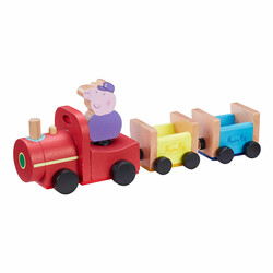 Деревянный игровой набор Peppa - ПАРОВОЗИК ДЕДУШКИ ПЕППЫ (5029736072100)