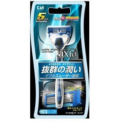 Станок для бритья мужской Kai Razor Axia с 5ю лезвиями (4901331000607)
