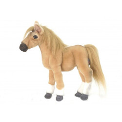 Мягкая игрушка Hansa Лоша паломино (миниатюра), 28 см (48060219547440)