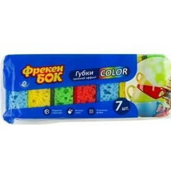 Губка кухонна Фрекен БОК Color, 5+1 шт (4823071637748)