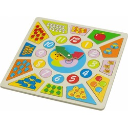 New Classic Toys Мульти-пазл Годинник (18250)