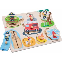 New Classic Toys Пазл Пожарная бригада 8 частей (10433)