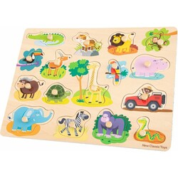 New Classic Toys Пазл Сафарі 16 частин (10441)