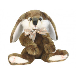 Мягкая игрушка Зайка подвижная, Hansa высота 20 см (4806021958162)