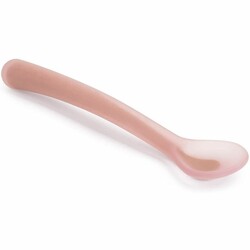 Ложка силиконовая, Suavinex "Hygge:Уютные истории"/розовая 401179 (8426420069649)