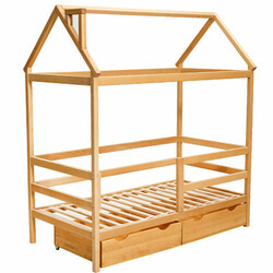 Ліжко "TERRY" з ящиками (800*1600) (бук) (1T41-2)