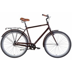 Велосипед ST 28" Dorozhnik COMFORT MALE Velosteel рама-22" с багажником зад St, с крылом 
