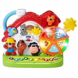 Игрушка развивающая Chicco "Ферма" (двуязычная) (09604.00.18)