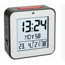 Будильник TFA з термогігрометром, 82x33x82 мм (60254754)