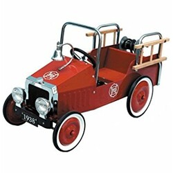 Педальная машинка Goki Пожарная машина (14069)