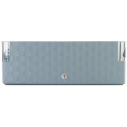 Вазон із системою автополиву Plastkon Cobble Trio, 40x14x14 см, світло-блакитний (4114031112,00)