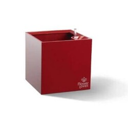 Квітник зі зрош.сист.Cubico 33х33х33 Flower Lover червоний (41118090)