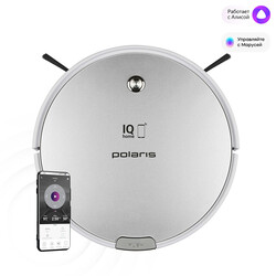 Робот-пылесос Polaris PVCR 0833 WI-FI IQ Home Серебристый (5055539152831)