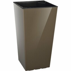 Цветник Plastkon ELISE, матовый, 30см, серо-коричневый (34049)