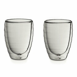 Набор стаканов для латте с двойными стенками KELA Cesena, 300 мл, 2шт. (12412)