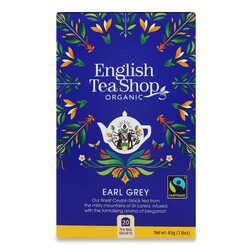 Чай черный English Tea Shop Earl Grey органический, 25*1,8г (0680275029144)