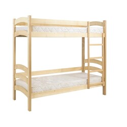 Ліжко "TOKYO" двохярусне (800*1900)(бук)фарбоване (Білий, горіх, слонова кістка) (1А47-7-1,2,3)