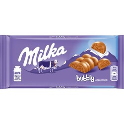Шоколад молочный Milka Bubbly пористый 100 г (7622400730894)