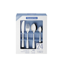 Набір столових приладів на 6 персон 24 предмети Tramontina Amazonas (66960/005)