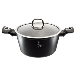 Кастрюля с крышкой Berlinger Haus Black Silver Collection (BH-1851)