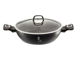 Сотейник Berlinger Haus Black Silver Collection 28 см с крышкой (BH-1850)