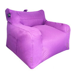 Бескаркасное кресло  Комфорт с карманами 80х80х65 см цвет в ассорт (sm-0657)