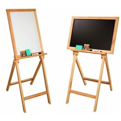 Еко мольберт дерев'яний двосторонній (SM-6928)