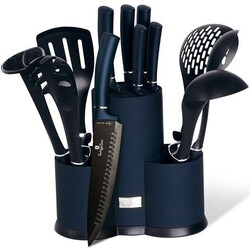 Набор кухонных принадлежностей и ножей Berlinger Haus Metallic Line Aquamarine Edition (BH-6249A)