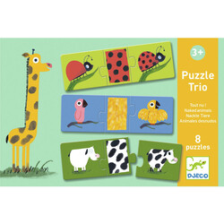 Трио-пазл «Одень зверушку» (DJ08186)