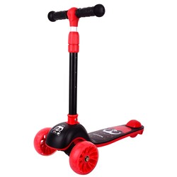 Самокат DaddyChild HD-007 Красно-Черный (6900066521027)