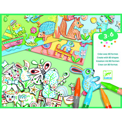 Набір для творчості Світ для створення тварин Djeco (DJ08997)