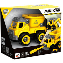 Конструктор DIY Spatial Creativity - Будівельний самоскид LM9016 (CJ-1614171)