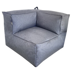 Безкаркасний модульний диван Блек Кутовий (SM-0704)