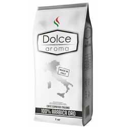 Кава зерна Dolce Aroma 100% Arabica Oro, 1 кг. (8019650002946)