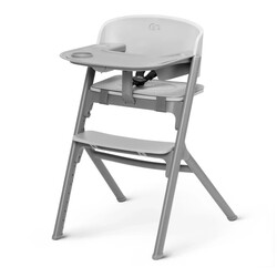 Стільчик для годування із шезлонгом Kinderkraft Igee Calmee Cloudy Grey (KHIGCA00GRY0000)