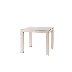 Стіл VIOLET HOUSE 0924 CAPPUCHINO TREND LUX Роттанг (8690065488497)