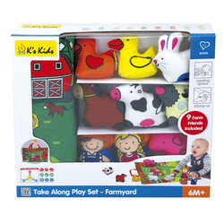 3D коврик Ks Kids Ферма з животными (KA10743-GB)