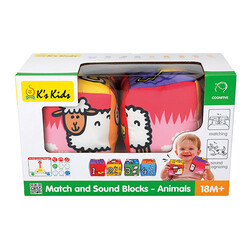 Кубики музыкальные Ks Kids Кубики Животные (KA10755-GB)