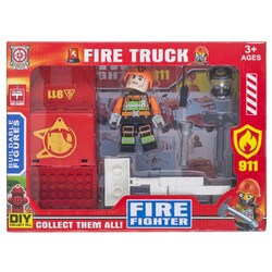 Игрушечный набор Space Baby Fire Truck фигурка с авто и аксессуары 3 вида (SB1030)