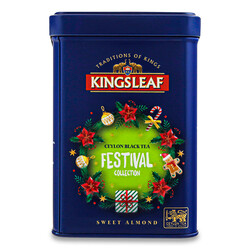 Чай чорний Kingsleaf FC Солодкий мигдаль OPA з/б, 50г (4792252943759)