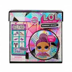Игровой набор с куклой L.O.L. SURPRISE! "Маленькие комнатки" - ЗИМНИЙ СЬЮТ КОРОЛЕВЫ ШИК (576631)