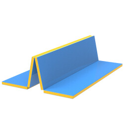 Мат 400х100х5см Hop-Hop складаний, з 4 частин (hop-11147)