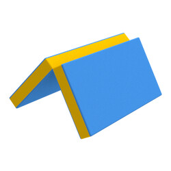 Мат 100х100х5см Hop-Hop складаний подвійний (hop-11123)