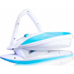 Санки Plastkon Skidrifter белые с голубым (4110441108)