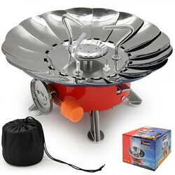 Портативний газовий пальник 21х21х10см Stenson R86807 (00073682)