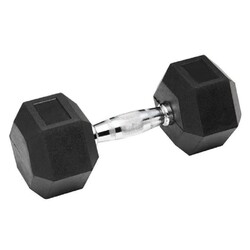 Гантель гексогональна гумова Stein 27.5 кг (DB3020-27.5)