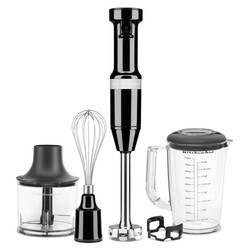 Блендер KitchenAid 5KHBV83EOB погружной с аксессуарами черный (8003437619564)