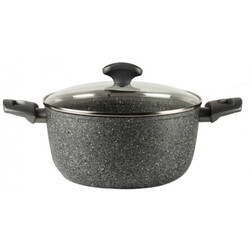 Кастрюля с крышкой TVS Natura Induction 24 см, 4,5 л (8000807050989)