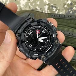 Годинник Skmei 1742BKUA Black Tactic UA (1080-1501)