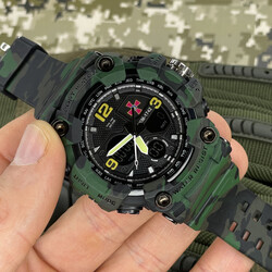 Годинник Skmei 1742CMGNUA Camo Green Tactic UA (1080-1499)